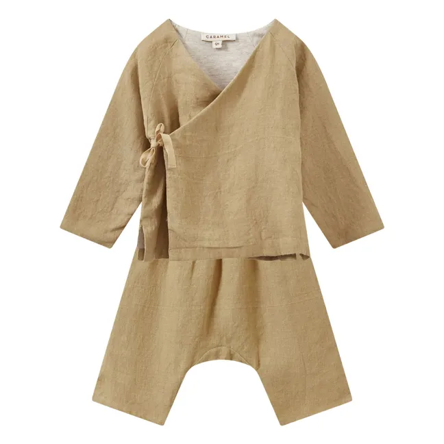 Ensemble Pochard T-shirt et Pantalon | Beige