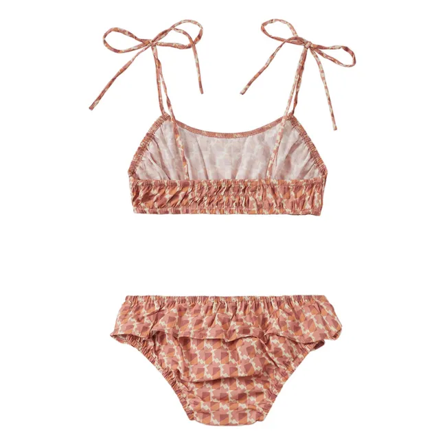 Egeria Badeanzug | Korallenfarben