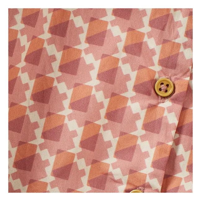 Ensemble Chemise Et Short Bamboo | Corail