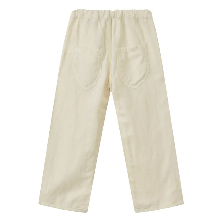 Pantalon Erodium | Ecru- Image produit n°3
