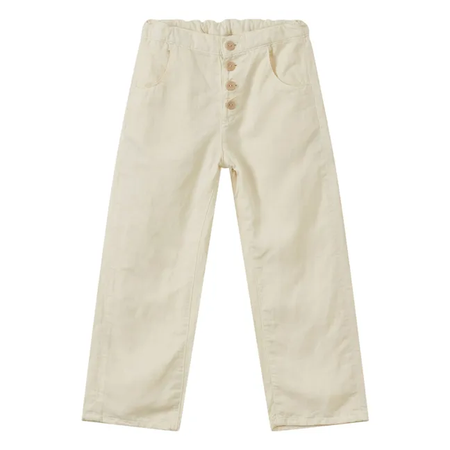 Pantalon Erodium | Ecru