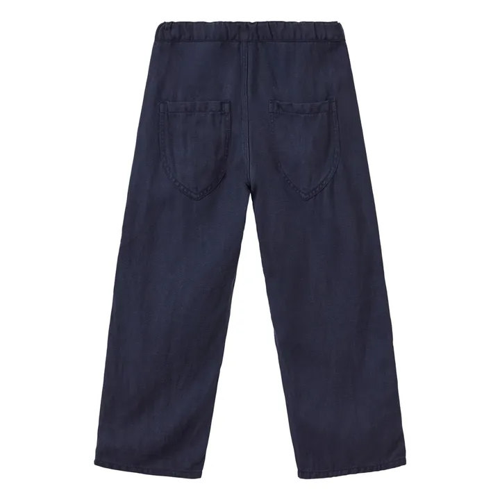 Pantalon Erodium | Bleu marine- Image produit n°2