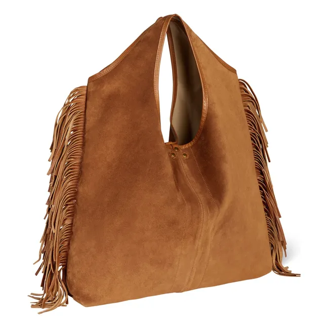 Paco Bolsa de terciopelo | Caramelo
