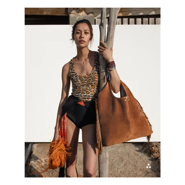 Tasche Paco Croûte Velours | Karamel