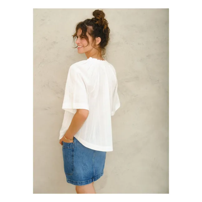 Blusa Palmer | Blanco