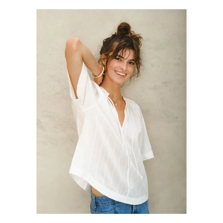 Blouse Palmer | Blanc- Image produit n°1