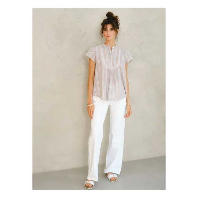 Freya blouse | Blue