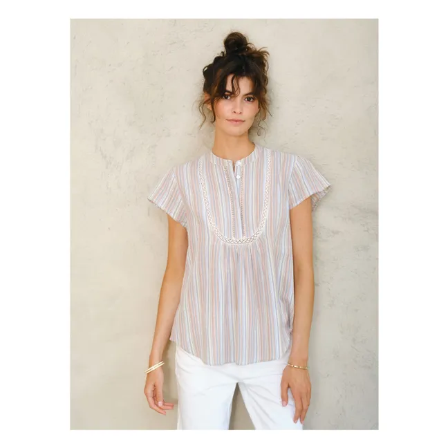 Freya blouse | Blue