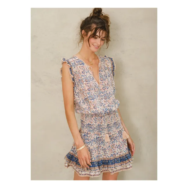 Kleid Cass Bedruckt | Blau
