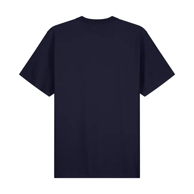 Camiseta Arte Logo Leaves | Azul Marino
