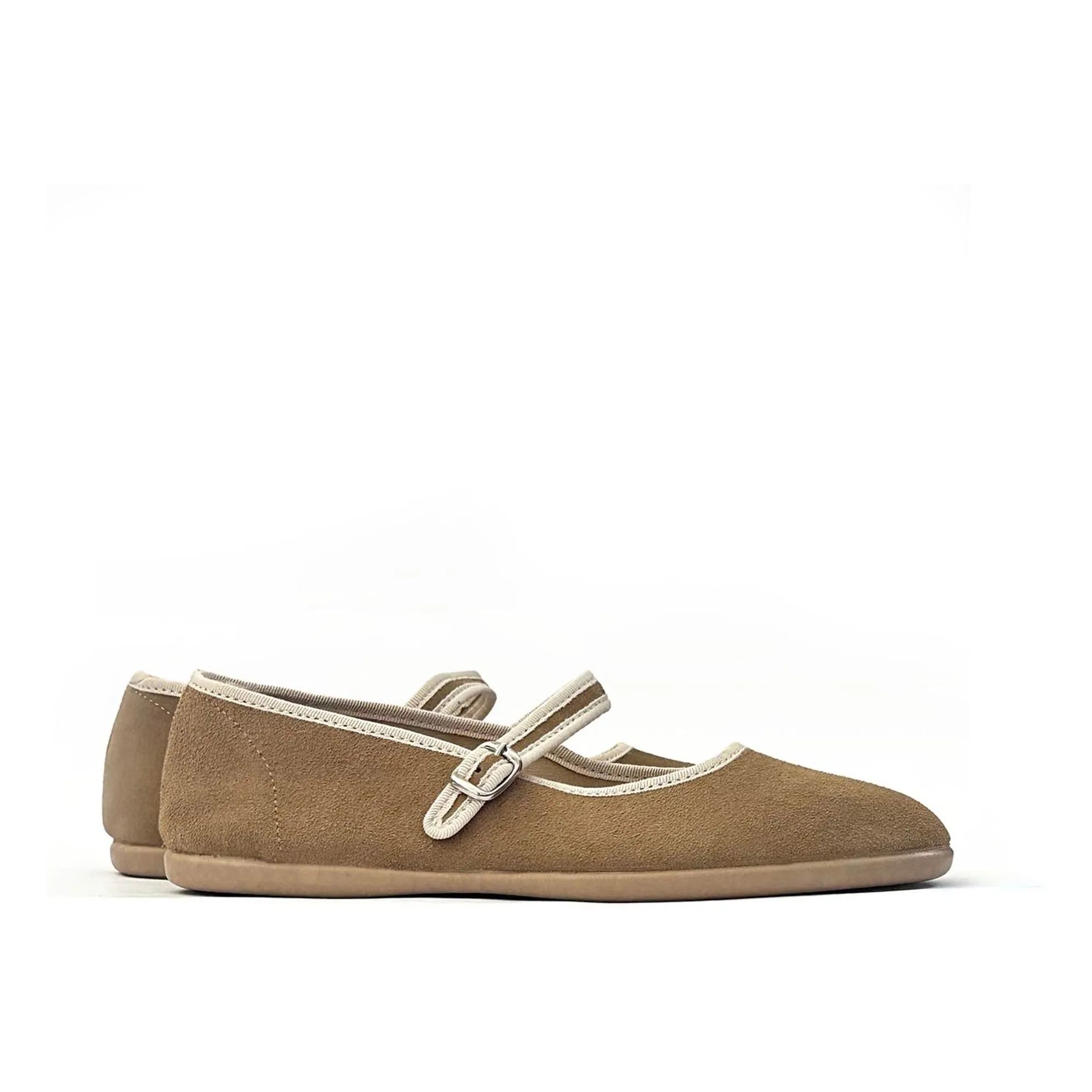 Ballerines Mésange | Camel- Image produit n°2