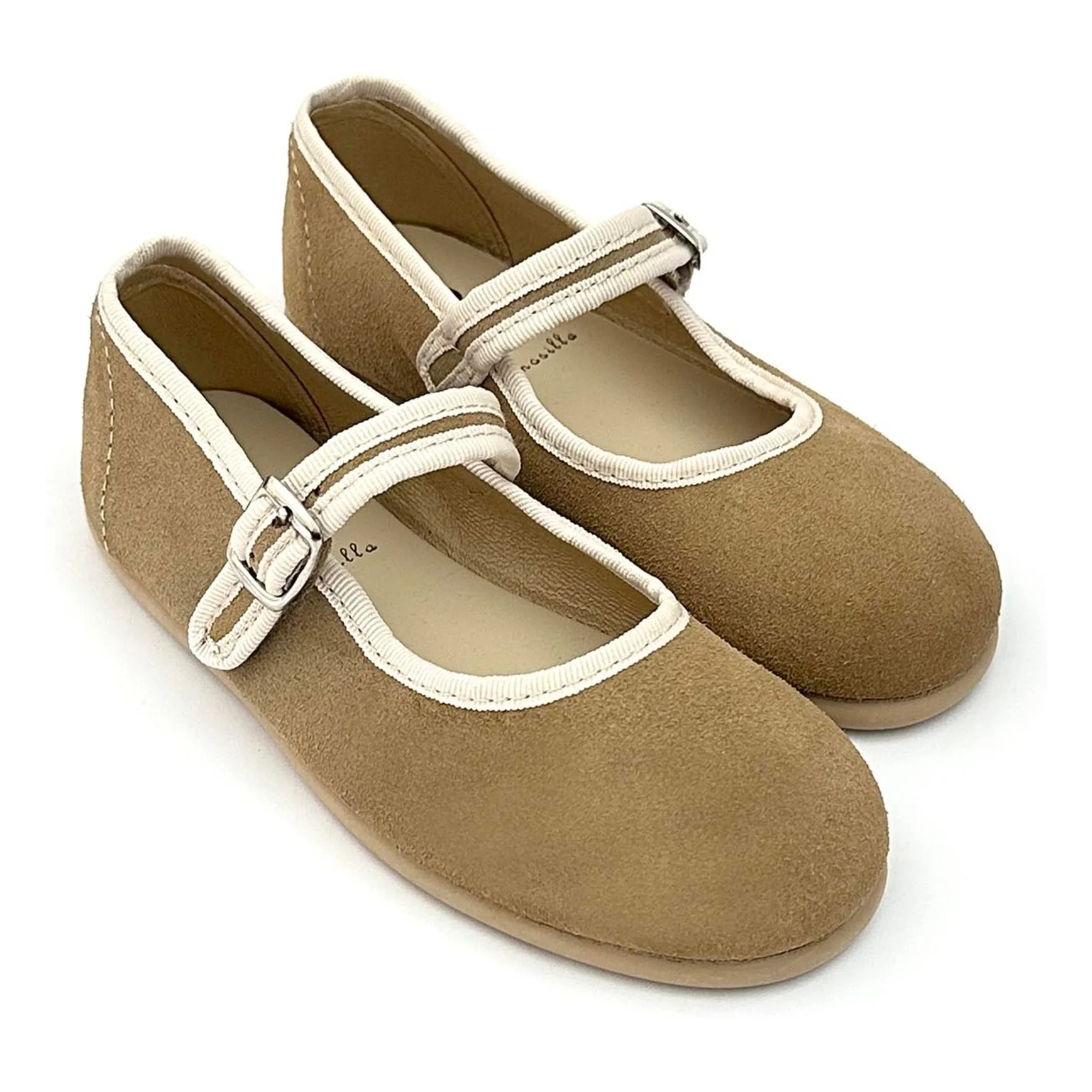 Ballerines Mésange | Camel- Image produit n°0