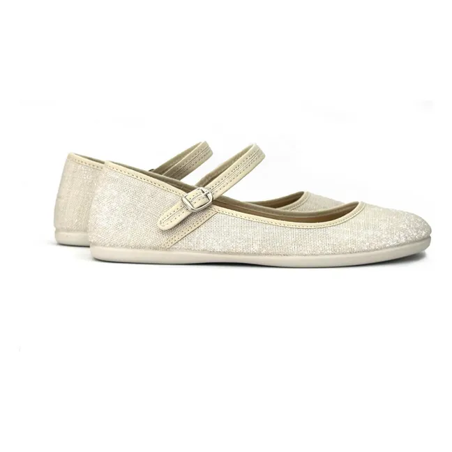 Ballerines Colombe Irisées | Beige