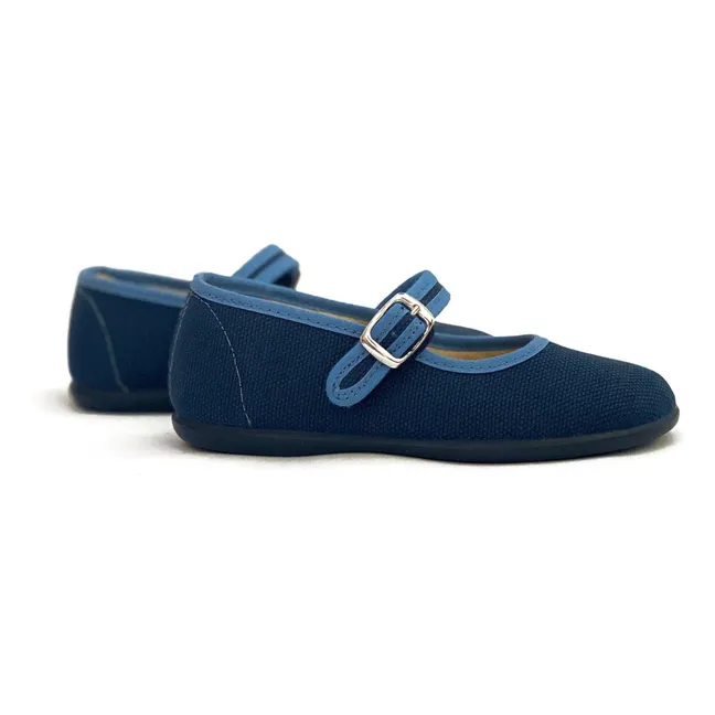 Ballerines Onagra | Bleu marine