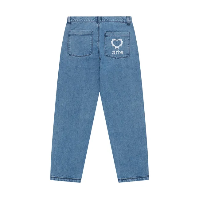 Ricamo della tasca posteriore del jeans | Demin