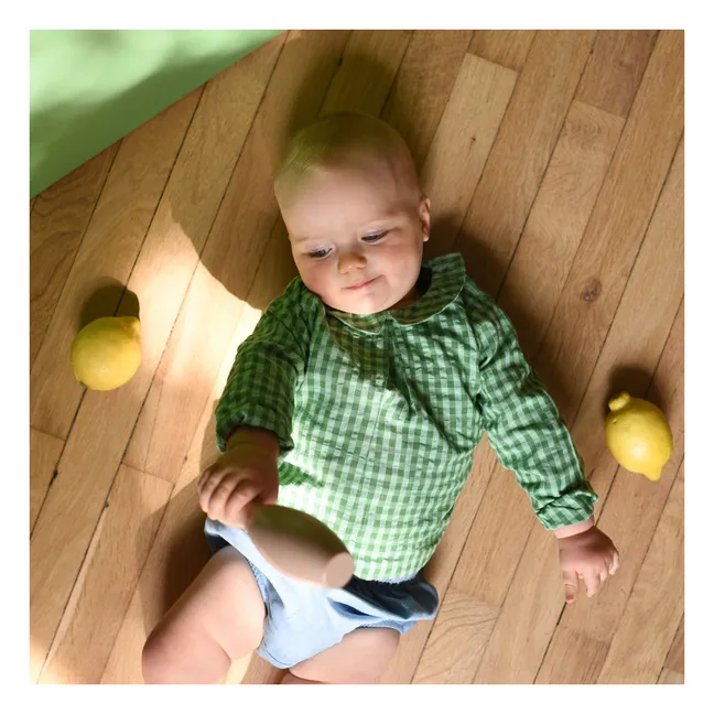 Cesar Organic Cotton Bloomer | Denim