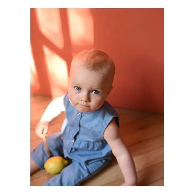 Combinaison Gabriel Coton Bio | Denim