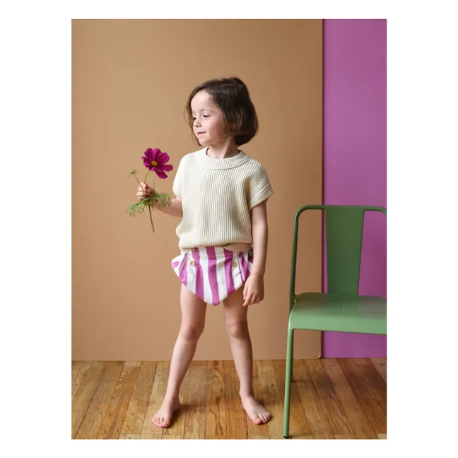 Bloomer Julien Coton Bio | Mauve