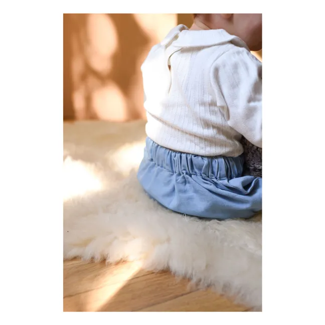 Body Pia Coton Bio | Blanc
