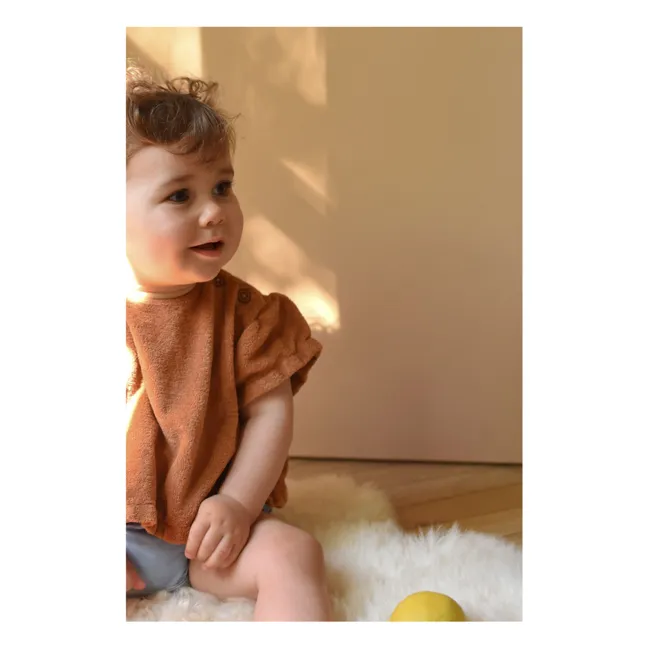 Camiseta Paul Organic Sponge | Camel