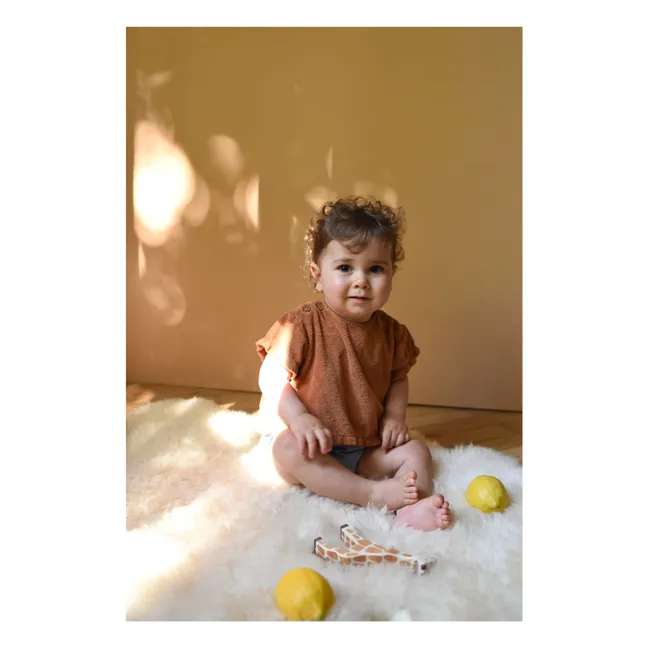 Camiseta Paul Organic Sponge | Camel