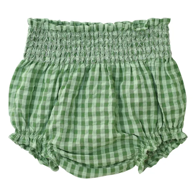 Bloomer César Vichy Coton Bio | Vert