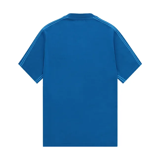 T-shirt Baseball Stitches | Bleu