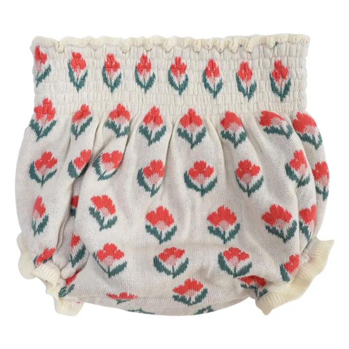 Bloomer Cesar Maille Jacquard | Ecru- Image produit n°0