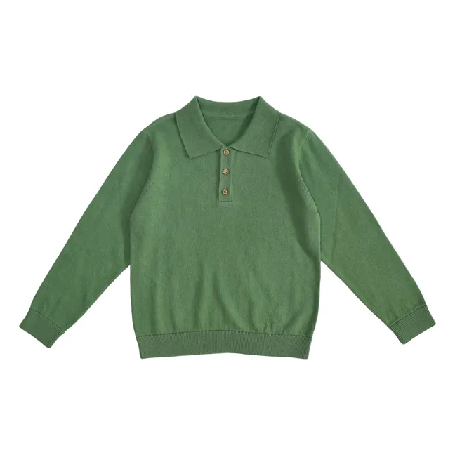 Polo-Shirt Gustave Bio-Baumwolle | Grün