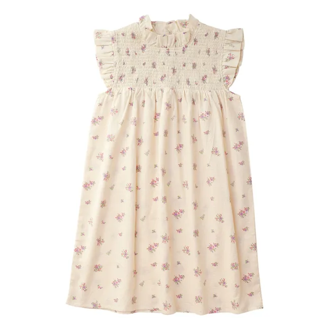 Robe Hortense Coton Bio | Ecru