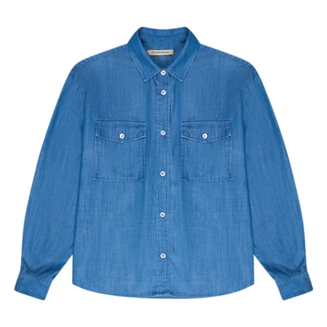 Chemise Denim Ophelia Tencel | Bleu jean