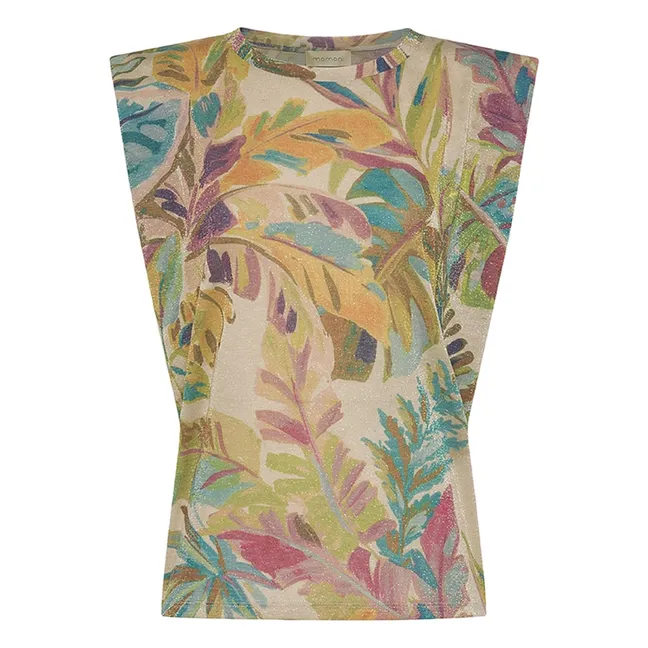 Top estampado Enna | Azul