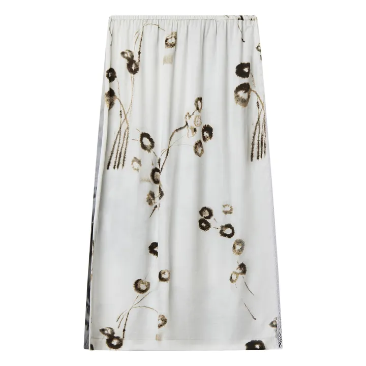 Jupe Fleurs | Ecru- Image produit n°0