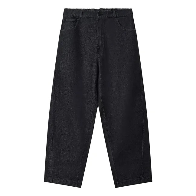 Jeans Straight | Schwarz