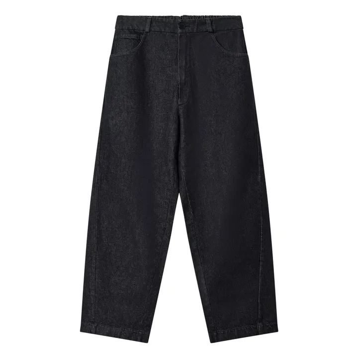 Jean Straight | Noir- Image produit n°0