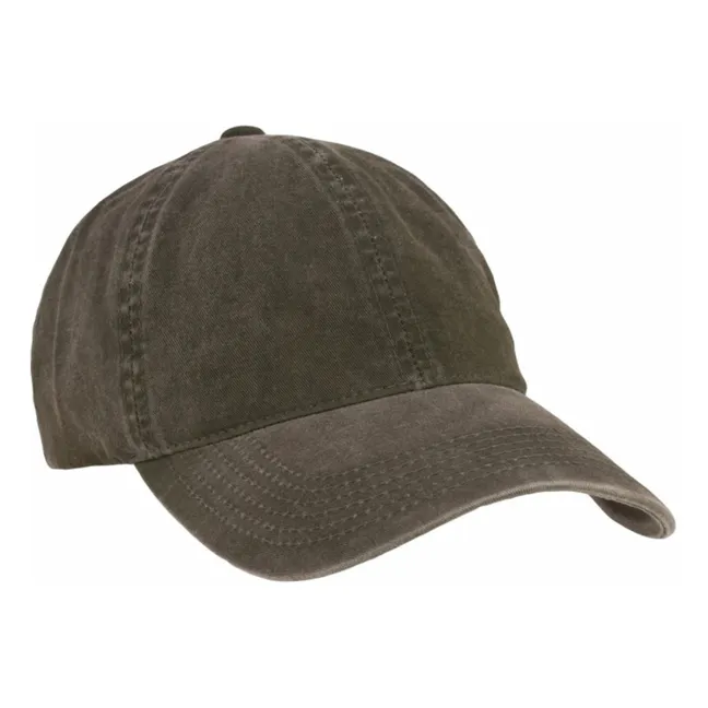 Organic washed cotton Legacy Soft cap | Camel