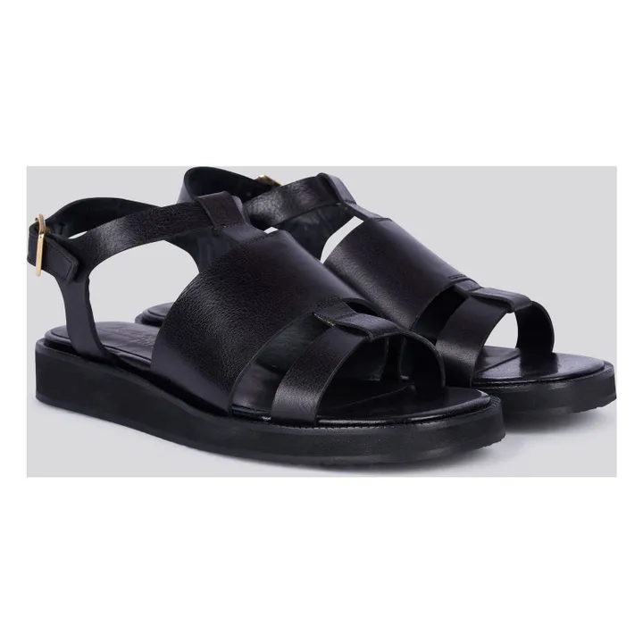 Sandales Reana Mic Oxford | Noir- Image produit n°5