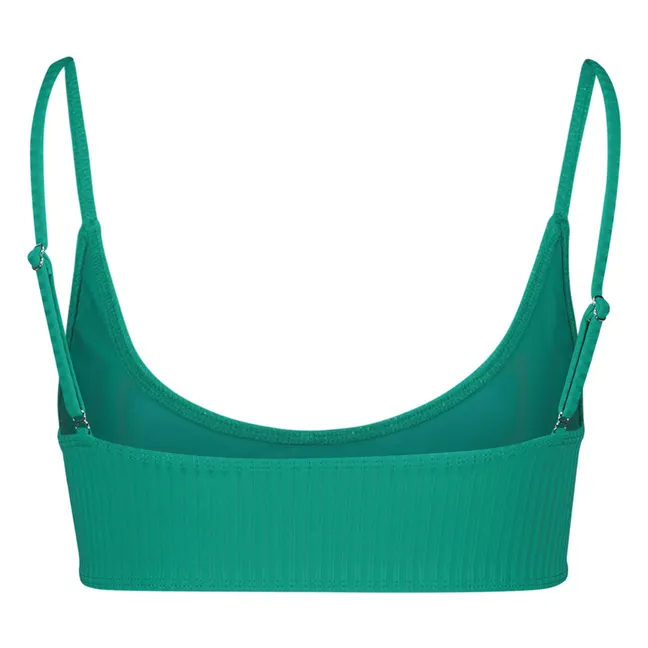 Maillot Top Amber | Emerald green