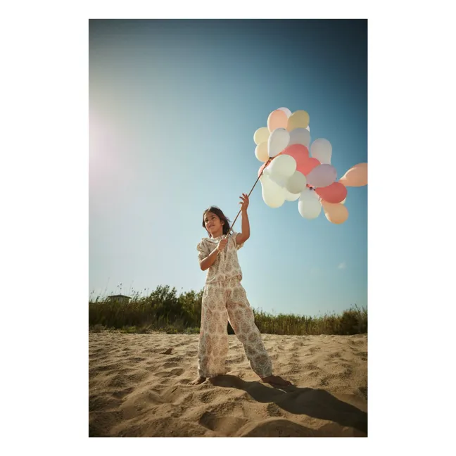 Pantalones de flores | Crudo