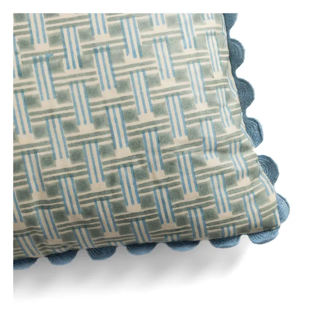 Coussin Astre  | Bleu