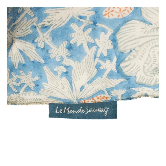 Souffle Saint-Pétersbourg bed linen set | Blue