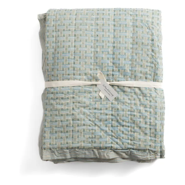 Quilted bedspread Cosmique Saint-Pétersbourg | Blue