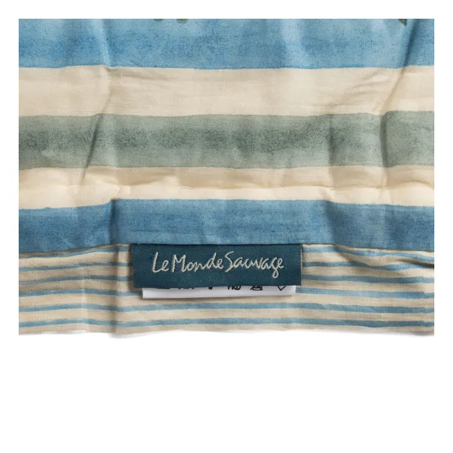 Quilted bedspread Cosmique Saint-Pétersbourg | Blue