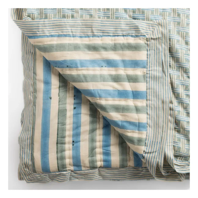 Quilted bedspread Cosmique Saint-Pétersbourg | Blue