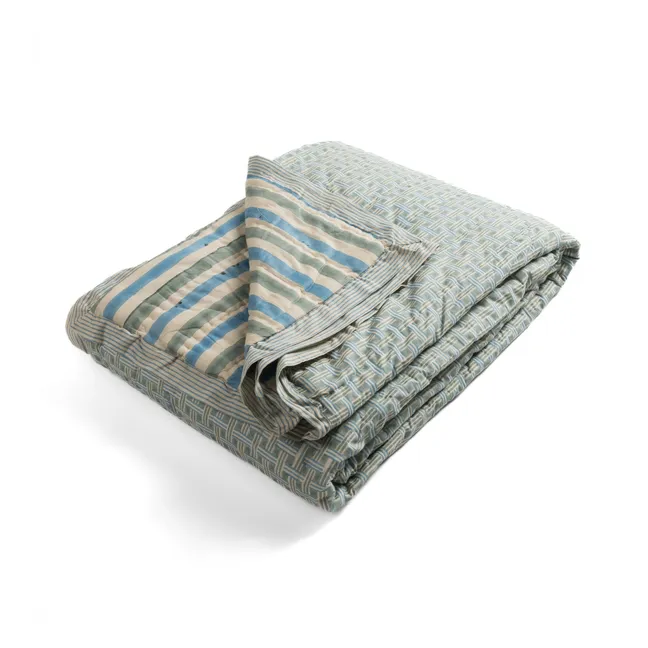 Quilted bedspread Cosmique Saint-Pétersbourg | Blue