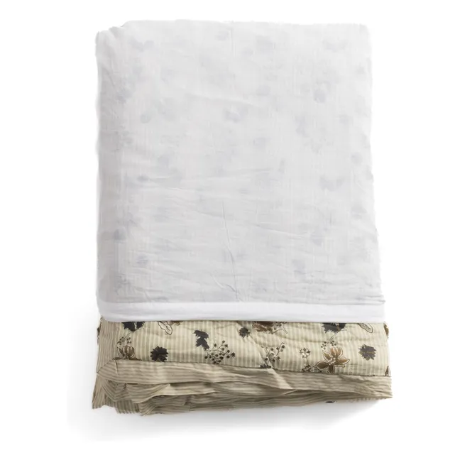 Colcha acolchada Cosmique Paris | Beige