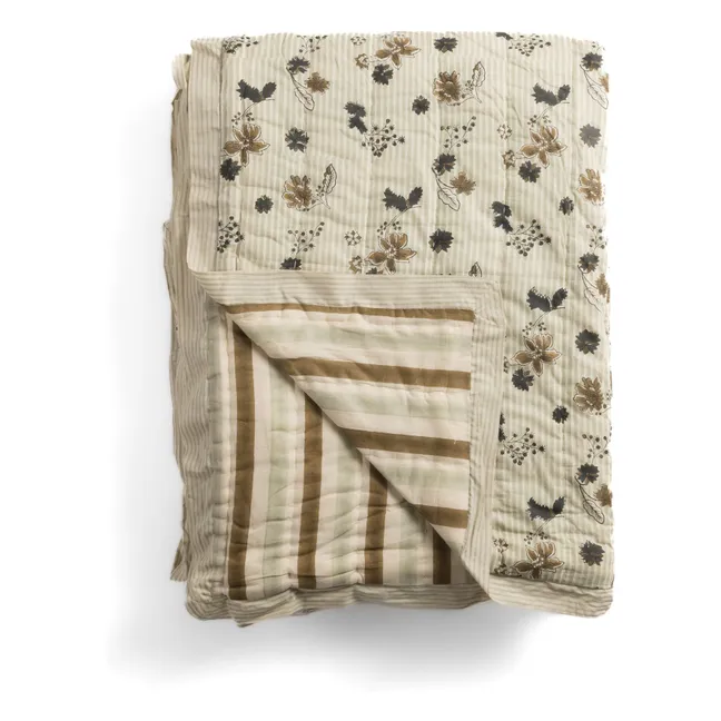 Colcha acolchada Cosmique Paris | Beige