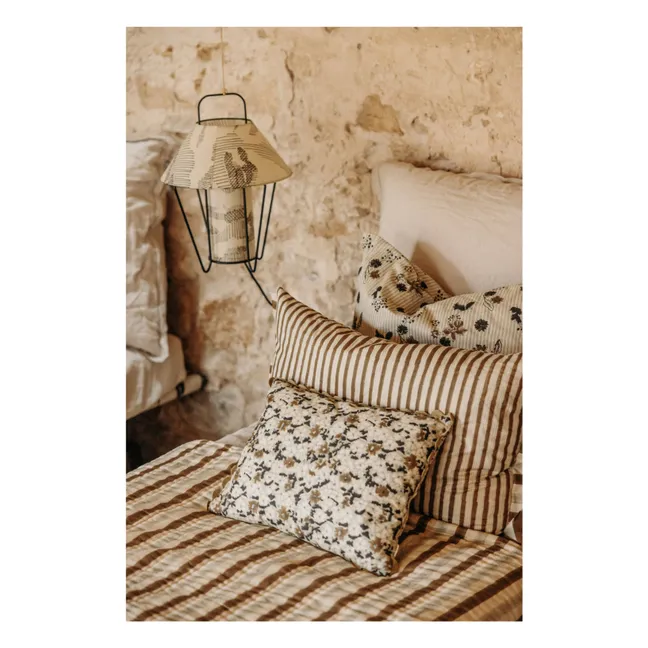 Colcha acolchada Cosmique Paris | Beige