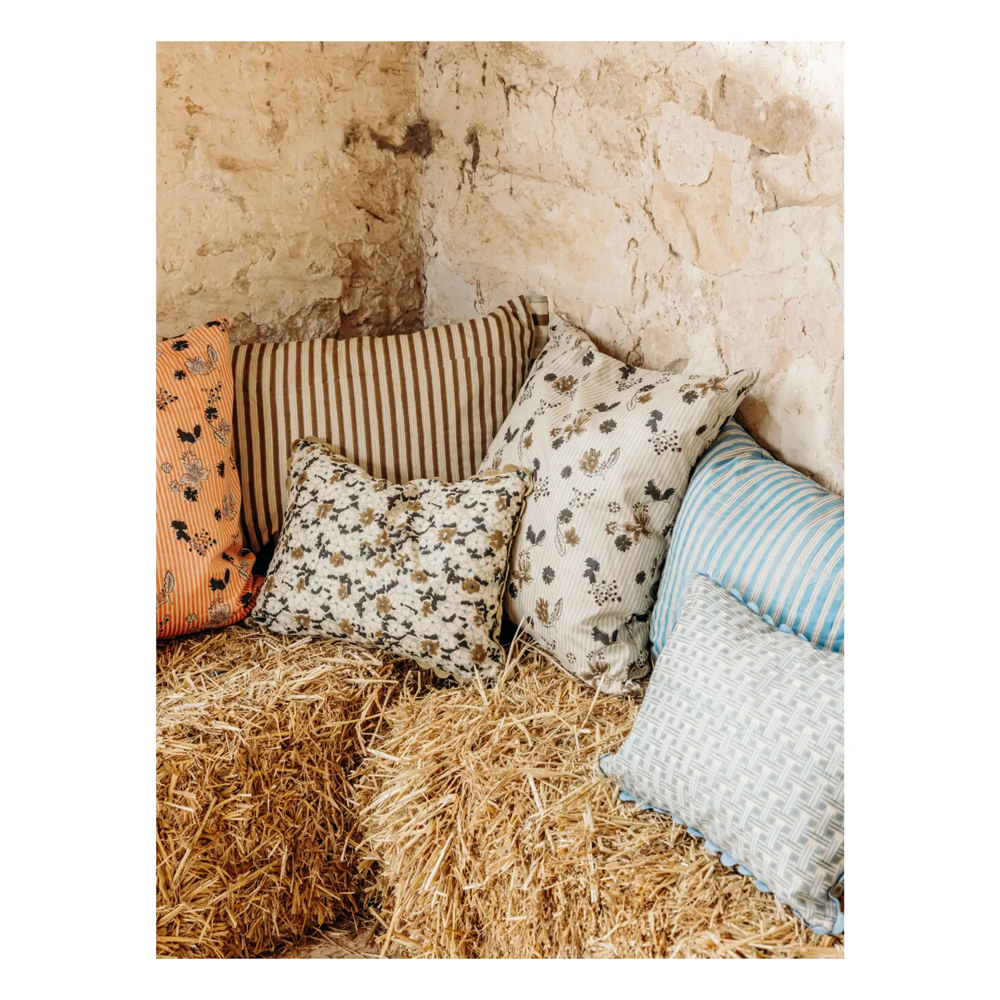 Coussin Astre  | Bleu- Image produit n°4