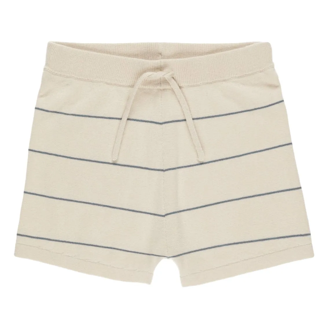 Rylee + Cru Ecru Terry Stripe Short